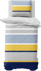 Nautica Home Bold %100 Pamuk Nevresim Takımı - Modern Çizgili Desen