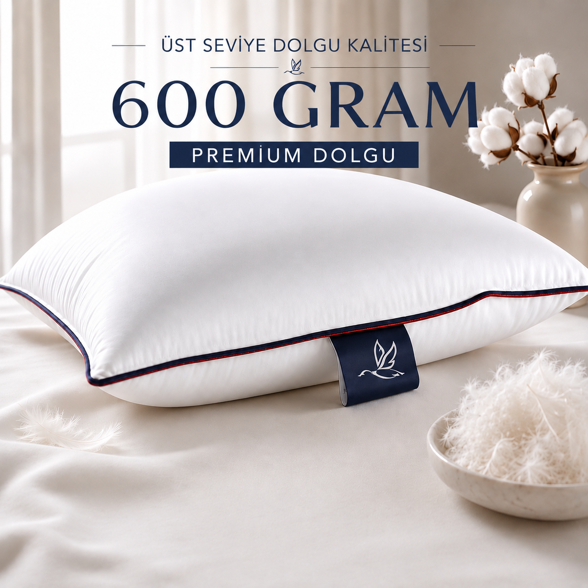 NAUTICA HOME Arctic Kaz Tüyü Yastık