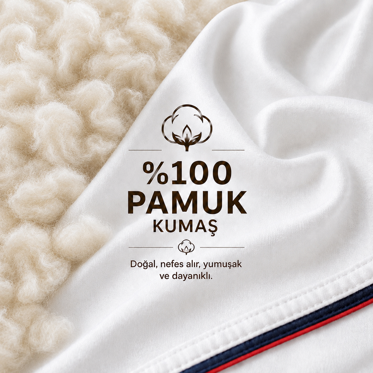 NAUTICA HOME Sea Breeze 100% Doğal Yün Yastık