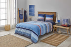 Nautica Home Spinning %100 Pamuk Ranforce Nevresim Takımı - Marin Desenli Mavi