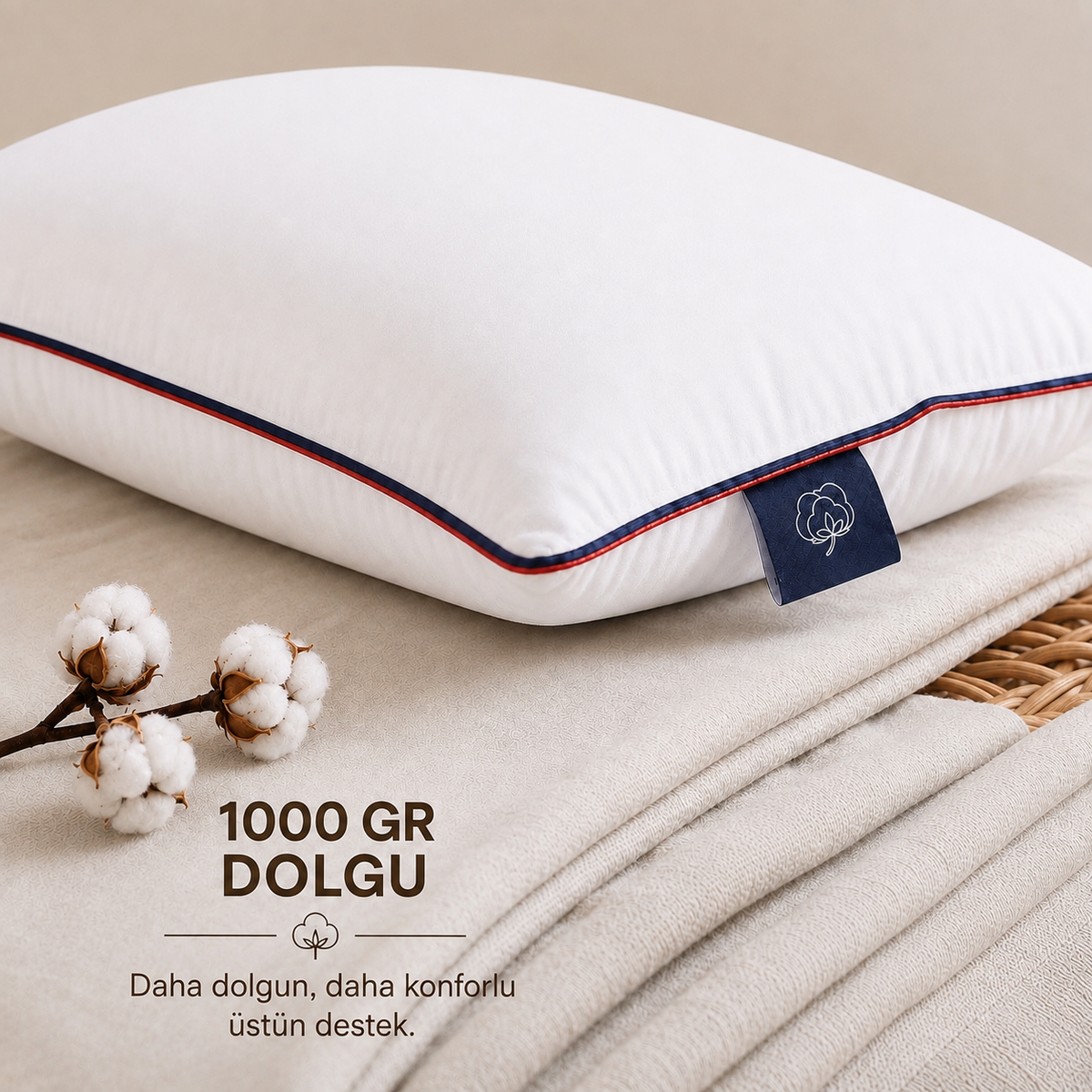 NAUTICA HOME Sea Breeze Pamuk Dolgulu Yastık