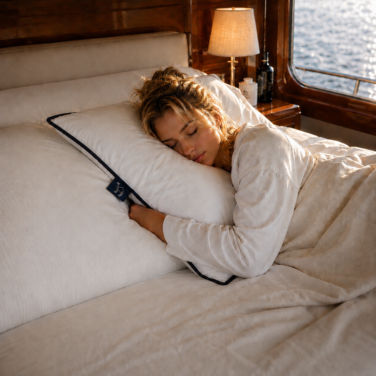 NAUTICA HOME Sea Breeze Deve Yünü Yastık