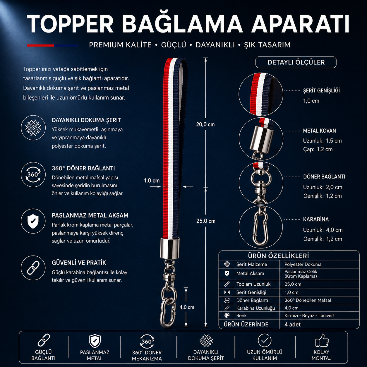 NAUTICA HOME Regatta Premium Kaz Tüyü Topper