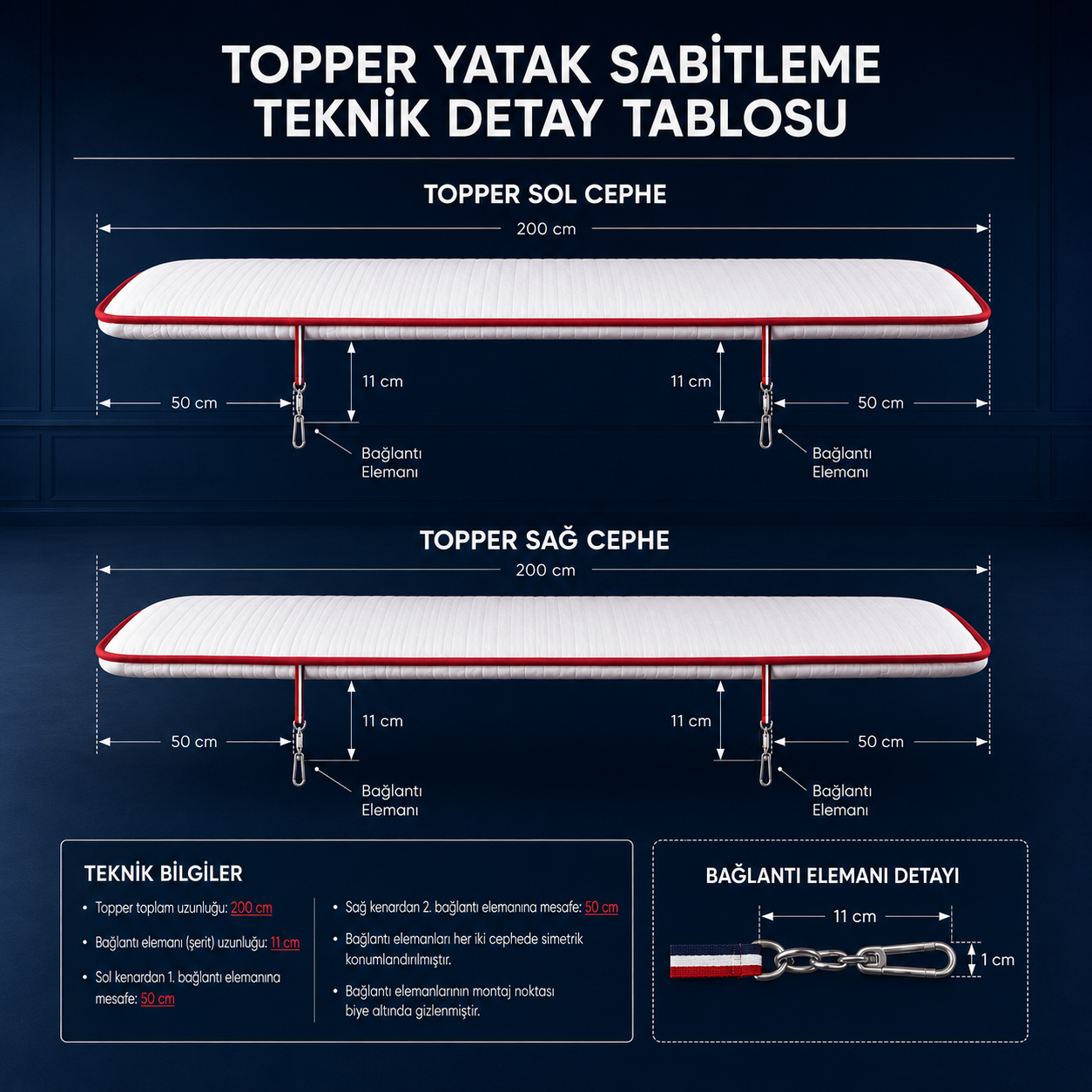 NAUTICA HOME Regatta Premium Kaz Tüyü Topper