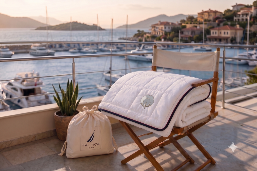 NAUTICA SEA BREEZE 10,5 TOG 100% PAMUK KUMAŞ PAMUK YORGAN