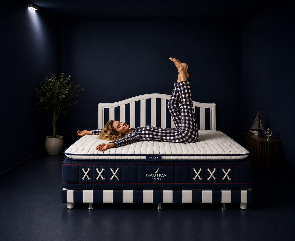 NAUTICA HOME Regatta Premium Deve Yünü Topper