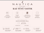 NAUTICA ARTIC KAZ TÜYÜ YASTIK 50x70