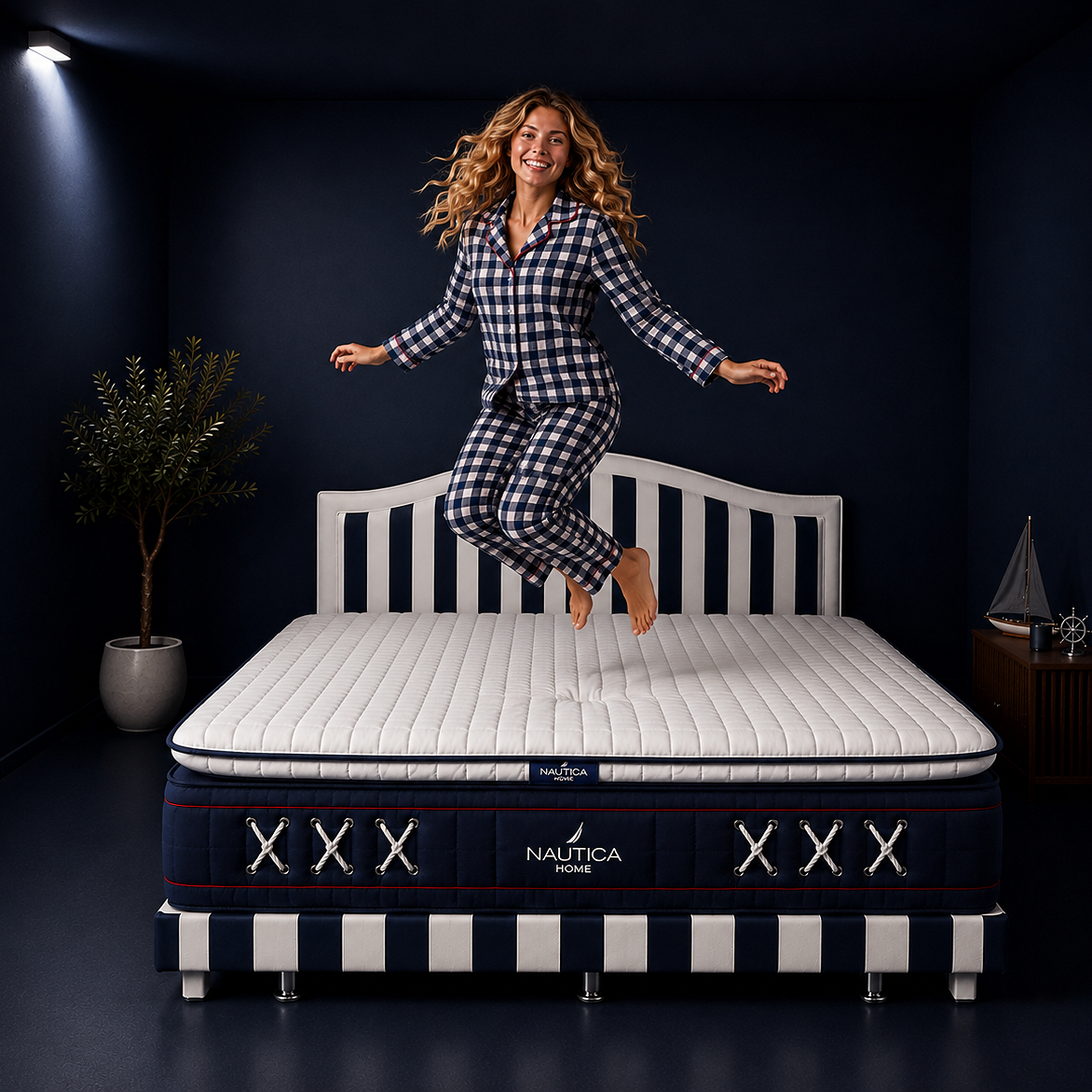NAUTICA HOME Regatta Premium Pamuk Topper